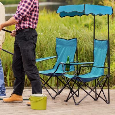 China YASN STY002 Custom Wholesale Modern Portable Camp Foldable Sea Chairs Folding Beach Chairs With Umbrella for sale