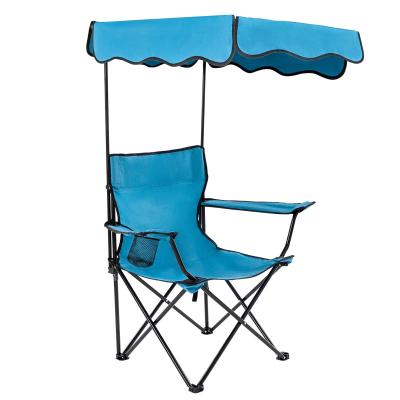 China YASN STY002 Custom Wholesale Modern Camp Sea Foldable Chairs Folding Beach Chairs With Umbrella for sale