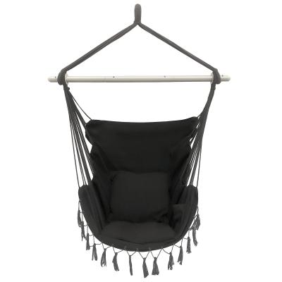 China Modern Macrame Hammock Sky Weave Cotton YASN DY016 Hanging Chair For Yard Bedroom Porch for sale