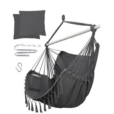 China YASN DY016 Modern Comfort Macrame Chair Rope Arming Patio Durable Swing Chair for Indoor Outdoor for sale