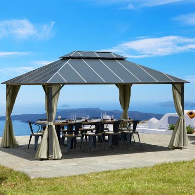 China Durable YASN ZYP014 Large Luxury Gazibo Outside Gazebos Outside Tents Gazebos For Patios Clearance Backyard for sale