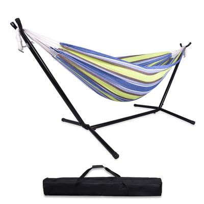 China Large Inventory Soft High Quality Low Price Garden Travel Waterproof Household Hammock for sale