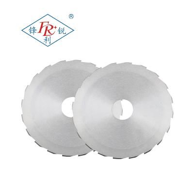 China Paper Tube Slitting Machine Customized Various Non-standard Tooth Shaped Round Blades, Serrated Saw Blades, Cutting Food Rubber Round Blades for sale