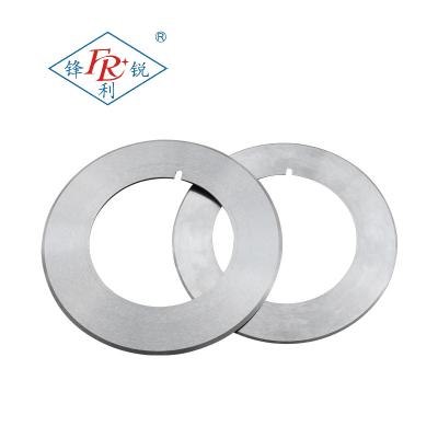 China Hot Sale Industrial Process Use Cutting Plastic Sheet PP Paper Cutting Blade Circular Cutter Upper Blade 110*75*1.2 for sale