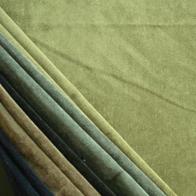 China Double Faced FABRIC 21W ORGANIC COTTON CORDUROY SUSTAINABLE for sale