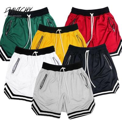 China Anti-Wrinkle Shape Men's Shorts Quick Dry Plus Size Comfortable Than Casual Mesh Running Muscle Fit Gym Shorts Men for sale