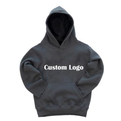 China Casual Solid Logo Hoody Oversized Fleece Mens Sweatshirts Drop Shoulder Custom Pocket Anti Shrink Kangaroo Striped Hooded Hoodies Unisex for sale