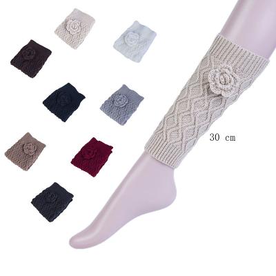 China High Quality Soft Comfortable Solid Breathable Socks QUICK DRY Leg Warmer Knit Boot Knee Leg Warmer Top for Adult Women and Girls for sale