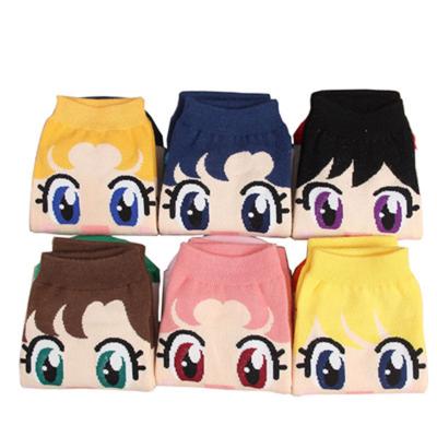 China Wholesale QUICK DRY Women Boat Socks Unisex Breathable Non-slip Short Cute Cartoon Bangs Casual Sport Knit Cotton Low Cut Socks For Women for sale