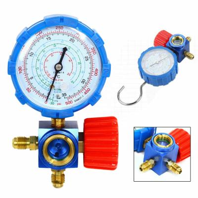 China Hydraulic Industries A/C Manifold Gauges Set Manifold , Gauges Industrial HVAC Gauges for sale