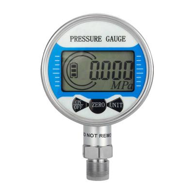 China Bronze Pressure Indicator 100mm Diameter Digital Display Vacuum 0-60Mpa Radial Pressure Gauge Pressure Meter for sale