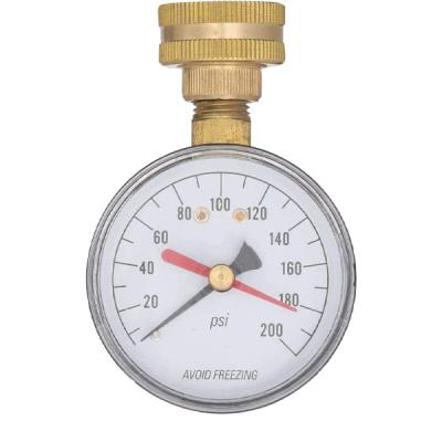 China HUBEN Industries Hydraulic Water Pressure Test Gauge 2 - 1/2