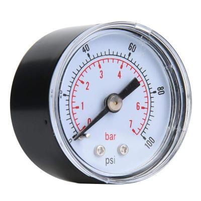 China Industries Hydraulic Standard Bourdon Tube Pressure Gauge Nominal Diameter 40 , Axial for sale