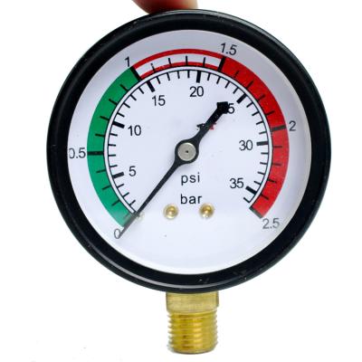 China Oxygen Standard Dry Pressure Gauge for sale