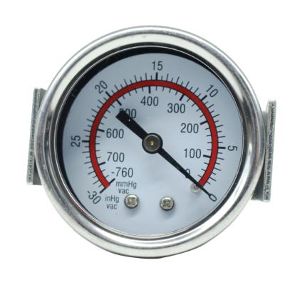 China general pressure gauge with u-flange 40mm for sale