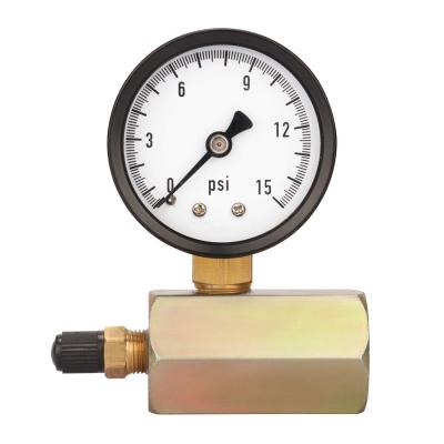 China 1 / Industries Hydraulic Air 0 - 15 PSI Compressed Air Test Gauge for sale