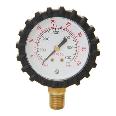 China Pump Nitrogen Regulator Pressure Gauge, 0 - 40 Bar for sale