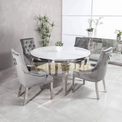 China Stainless other kitchen furniture round dining table set round dining table hot selling dining tables for sale