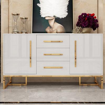 China Modern Home Furniture Marble Sideboard Sideboard Top Cabinet Sideboard Luxury Modern for sale