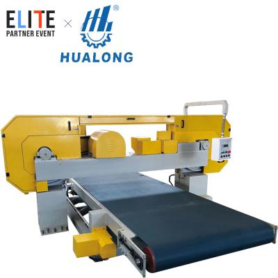 China Hualong Stonemachinery Block Cutter Slab Marble Cutting Slices Diamond Wire Stone Strip Building Material Shops Saw Divider Splitting Machine For Sale for sale