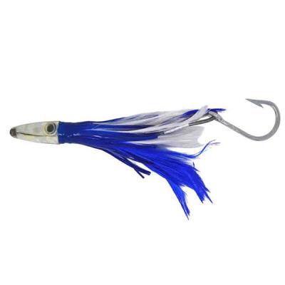 China Resin Feather Skirt Saltwater Fishing Lure Feather Jig Wahoo Trolling Lure Octopus Skirt Daisy Chains for sale