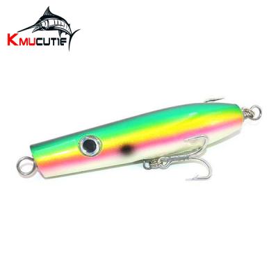 China Saltwater Fishing Lure Game Wooden Snap Lure Wooden Lure Seawater for sale