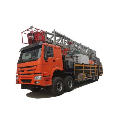 China energy & Mining Flushby RSU Xj30 Truck-mounted Workover Desert Drilling Rig Workover Rig for sale