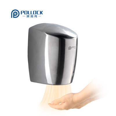 China Hotel Stainless Steel High Speed ​​Hand Dryer , Automatic Hand Dryer For Commercial Bathroom for sale