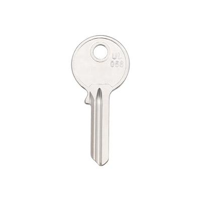 China US Market Universal Multi Locksmith Key Blank Sliver Key Blank Brass Nickel Brass Lock Used House Door Key Blank UL058 Solid Brass For Locksmiths for sale