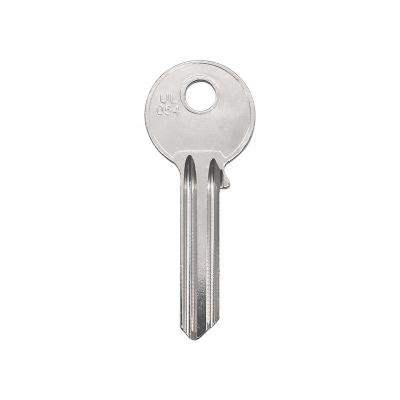 China Free Sample Asian Market Locksmith Supplier UL054 White Master House Mute Key Custom Design Solid Brass Nickel Plated For Lock for sale