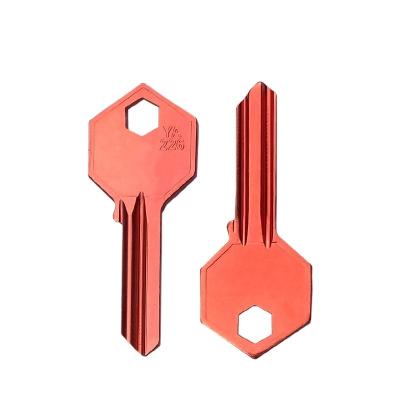 China Locksmith Hot Sale Colorful Titanium Key Blank YA226 Uncut Key Blank For Locksmith for sale