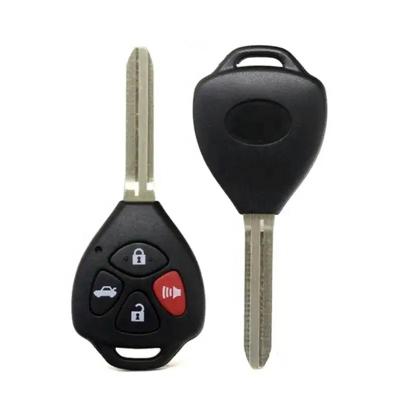 China For Toyota newest high quality universal for toyota car key remote control car key shell for chip car key cover for sale