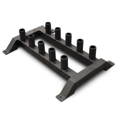 China 10pcs Indoor Bar Rack Vertical Barbell Storage Rack for sale