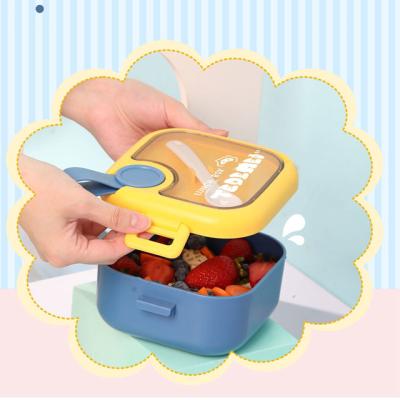 China BPA Free Cute Design Kids School Outside Antibiosis Eco Friendly Children Plastic Bowl Food Bowl for sale