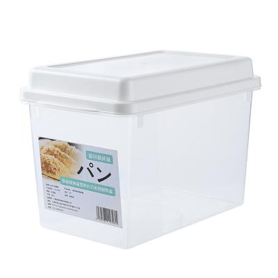 China Plastic Kitchen Fridge Containers Storage Box Stocked Storage Box With Lid for sale