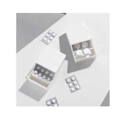 China Drawer Sustainable Plastic White Plastic Storage Box Mini Storage Label Portable Plastic Storage Box for sale