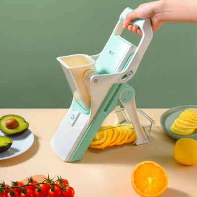 China Kitchen Multifunctional Vegetable Slicer Grater Vegetable and Meat Slicer Manual Mincing for sale