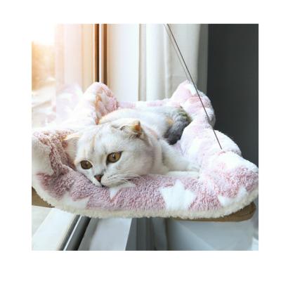 China Four Seasons Breathable Pet Nest Window Sill Suspension Removable To Clean Cat Hammock for sale