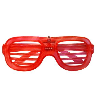 China Kids Play Halloween Light Up Glasses Shutter Shades Glow Sticks Glasses Led Party Sunglasses Supplies Favors Neon Carnival Party Glow Toys for sale