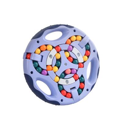 China Double-Sided Rotating Magic Bean Decompression Kindergarten Of New 2022 Security Puzzle Group Disc Magic Stranger Magic Fingertip Cube for sale