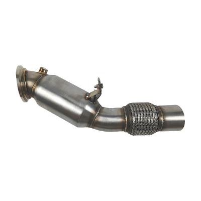 China 304 Stainless Steel 304 Stainless Steel Catted Downpipe For B48 F30 F31 F34 F32 F33 F36 230i 330i 430i for sale