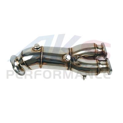 China Stainless Steel Performance Exhaust Downpipe For 335i 335xi E82 E90 E92 N55 for sale