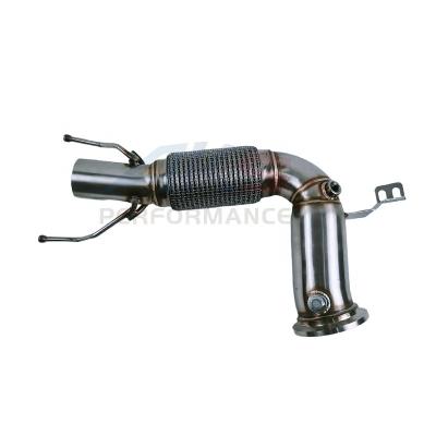 China 304 Catback Catless Downpipe Stainless Steel Pipes For MINI Cooper S F55 F56 B48 F-Series for sale