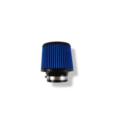 China Filter Paper Universal Racing Car High Flow Air Intake Filter 76mm for sale