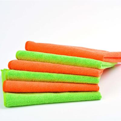 China Sustainable Household Microfiber Cleaning Cloth Lint Free Cleaning Towels for sale