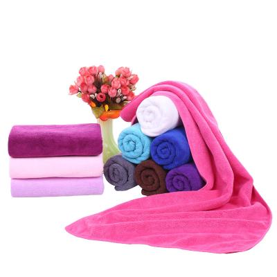 China QUICK DRY Hair Turban Towel Cleaning Cloth For Car Super Microfiber Towel Set Sports Beach Microfiber Cloth Adults Hotel Place for sale