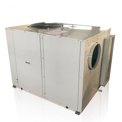 China Hotels Unit Roof Top Heat Pump Air Conditioning Packaged Rooftop Unit for sale