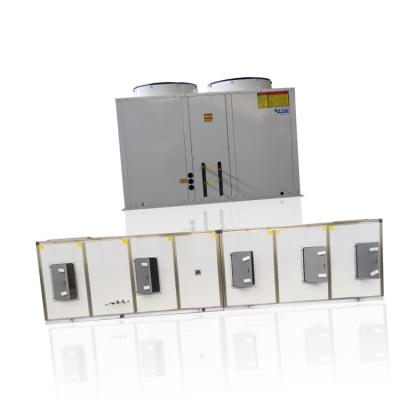 China Hotels Air Handling Unit Types Manufacturer Air Cooler Chiller Air Handling Unit for sale