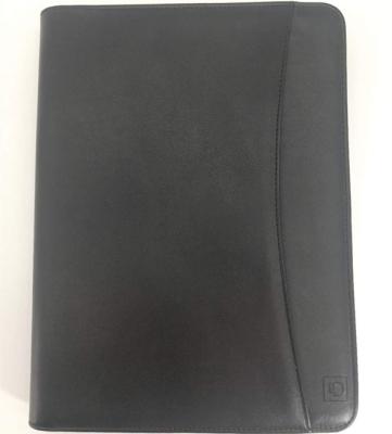 China 2020 Wholesale Customized PU/PVC Folder A4 Business Zipper PU Leather Folder Bag for sale