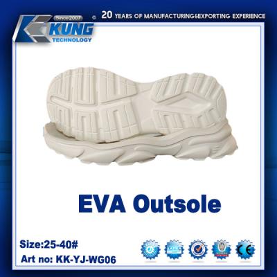 China Espuma durable EVA Outer Sole Abrasion Resistant para los calzados informales en venta